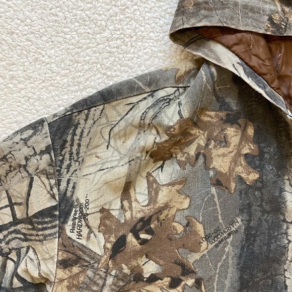 Vintage Swingster 90s Faded Real Tree Camo Button Up Jacket - Picture 3 of 7